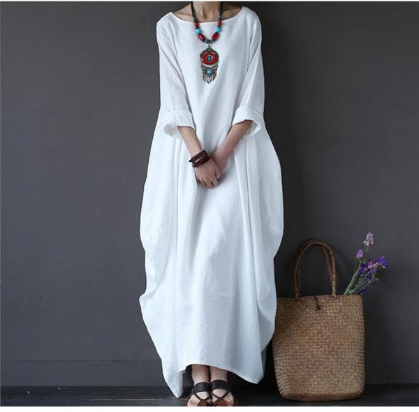 Weißes Kleid Mode 2020 Maxikleider