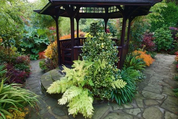 tolles Haus in der Gartengestaltung - Naturgarten anlegen
