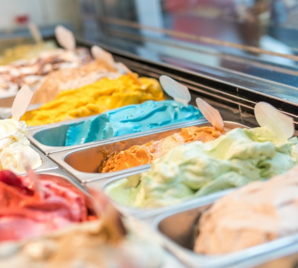 Ausgefallene Eissorten verrückte Eiscreme Geschmacksrichtungen