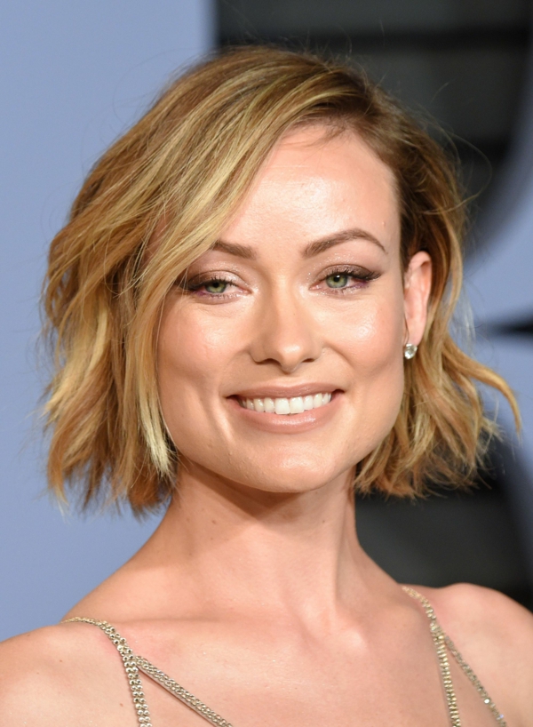  Bubikopf hairstyle Clebrities κοντά χτενίσματα Olivia Wilde 