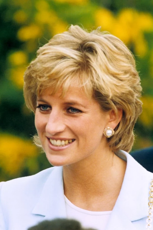 Bubikopf Frisur Clebrities Kurzhaarfrisuren Princess Diana