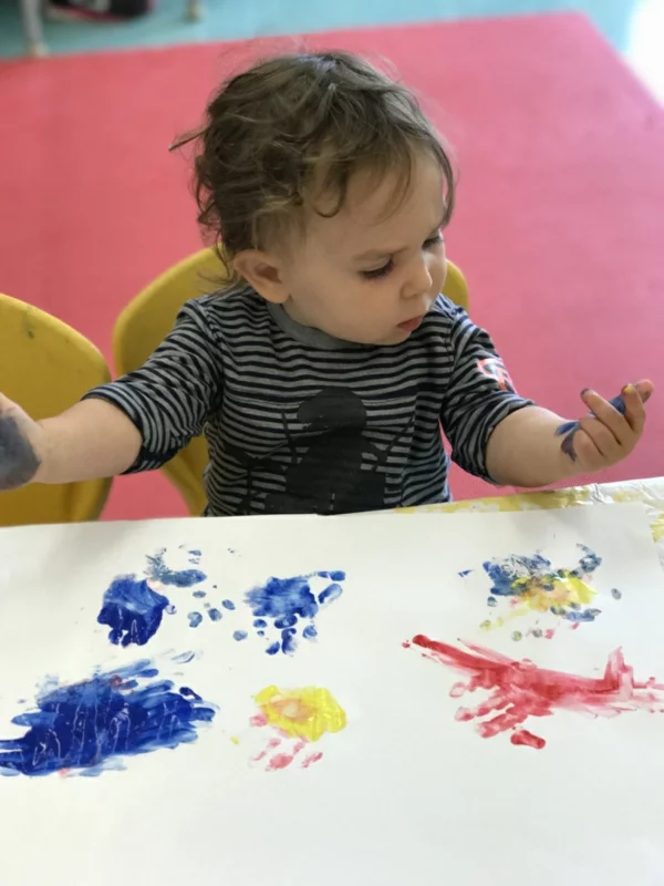 Fingermalfarben Kinder Fingerfarben Bilder