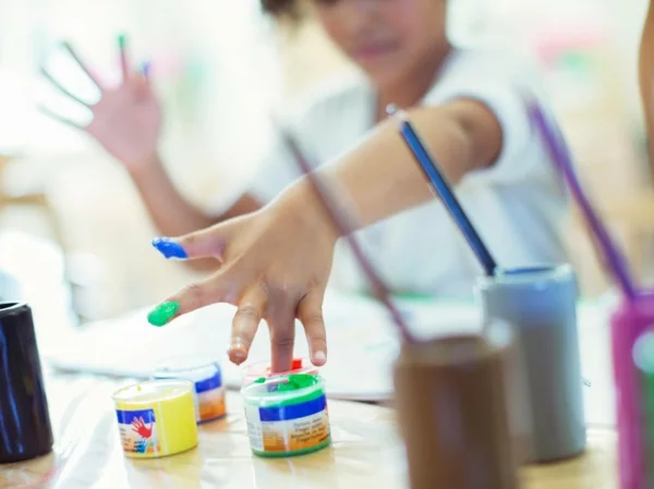 Fingermalfarben Kinder Fingerfarben selber machen