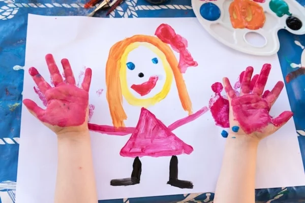 Fingermalfarben hausgemachte Fingerfarben Kinder