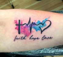 Glaube Liebe Hoffnung Tattoo – 33 tolle Designs zur Inspiration