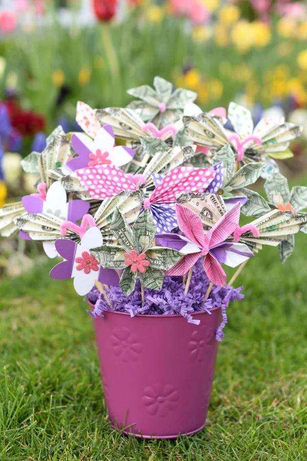 Geldbaum basteln – Kreative Geschenkideen für jeden Anlass geld baum geschenk ideen