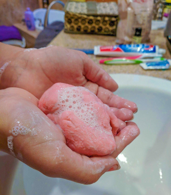 Knetseife selber machen Kinder Rezept Waschknete