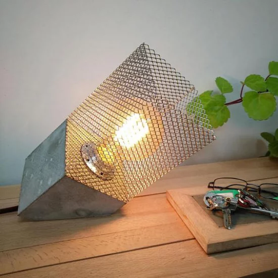 ausgefallene Tischlampen - mutige Idee für Lampendesign im Industrial Style