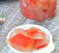 Warum ist die Wassermelonen-Schale gesund und wie man sie verwerten kann
