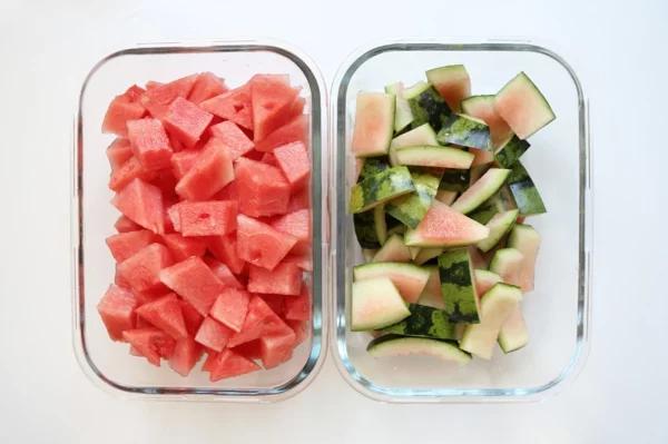 gesunde idee wassermelonen schale essen