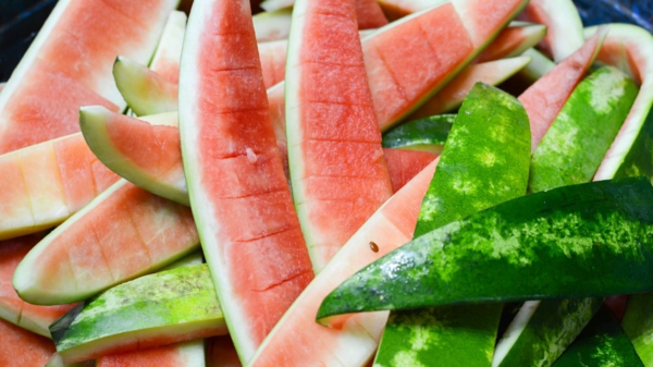 wassermelonen schale essen gesund