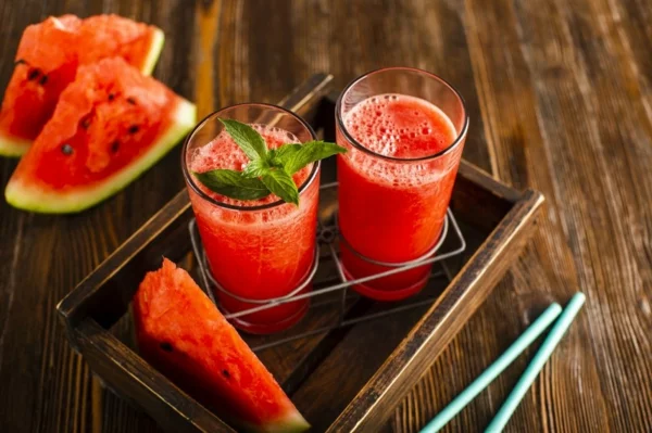 wassermelonen schale saft gesund