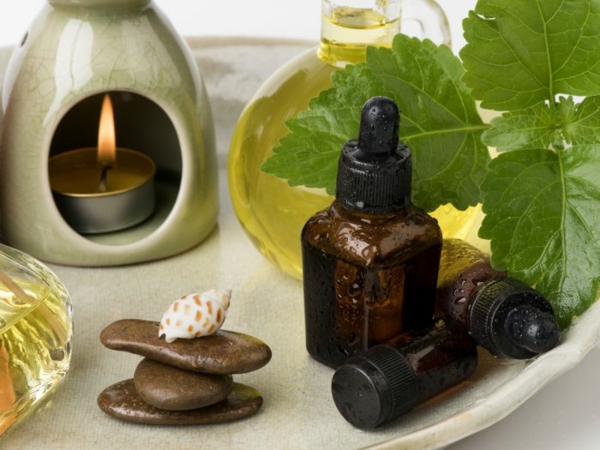 ätherisches Patchouli Öl Aromatherapie Vorteile Blätter