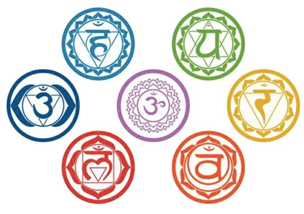 Chakra Meditation praktizieren Tipps Chakra Symbole