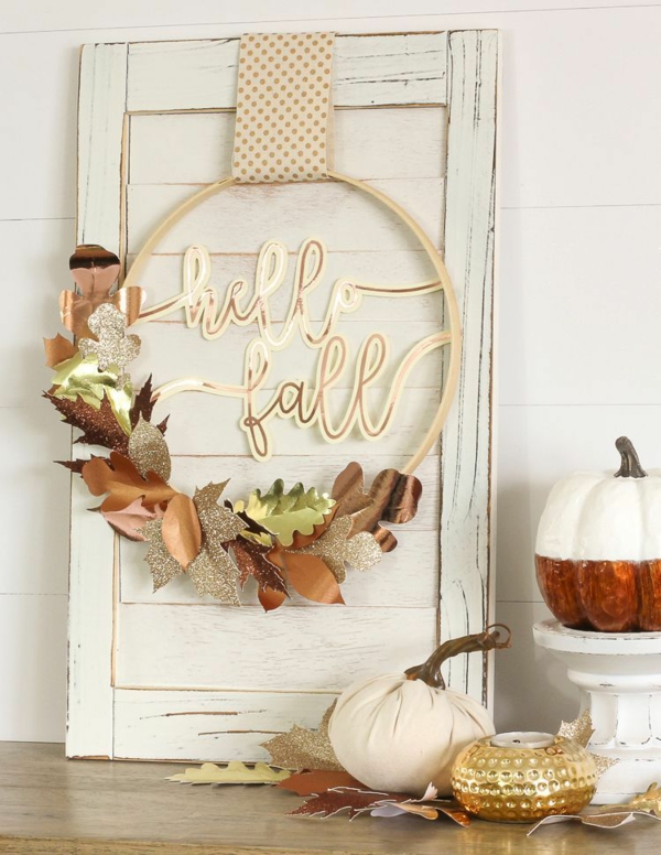 Herbstkranz selber machen: Kreative Ideen und eine einfache Anleitung dazu