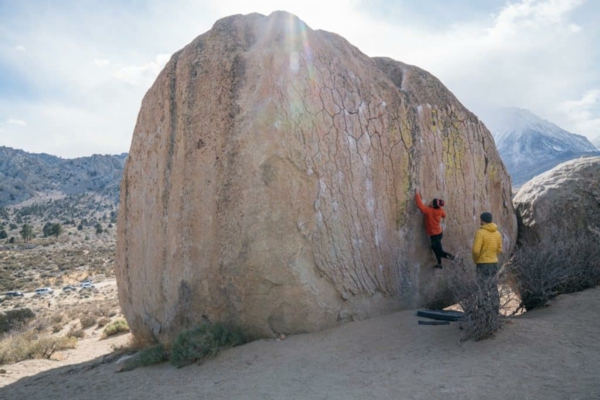Was ist Bouldern Felsklettern ungesichert Schwierigkeitsgrad
