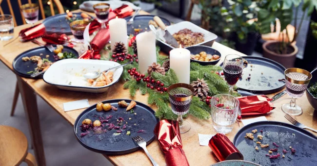 Dinner Cancelling Verzicht auf das Abendessen bis Weihnachten abnehmen der Versuch lohnt sich Esstisch Familientreffen