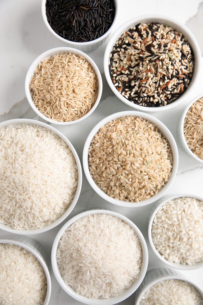 Reisdiät viele verschiedene Reissorten weißer Reis die populärste Sorte nicht die gesündeste