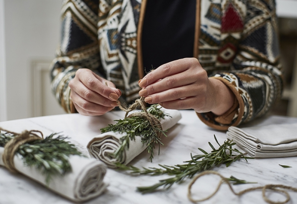 Serviettenringe basteln zu Weihnachten – Stilvolle Ideen und Anleitungen für eine festliche Tischdeko mit naturmaterialien basteln
