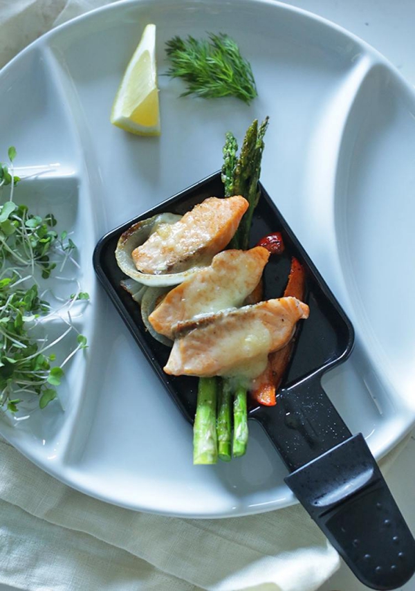 Traditionelle und köstliche Raclette Ideen fürs Pfännchen mit Tipps ideen mit fisch lachs