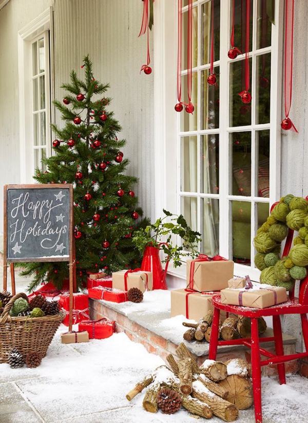 Weihnachtsdeko vor der Haustür – Ideen und Tipps für mehr festliche Stimmung schöne deko