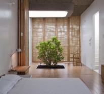 Zen Schlafzimmer, wo die harmonische Raumgestaltung die erholsame Nachtruhe fördert