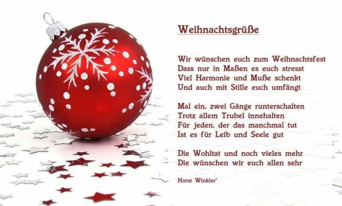 Weihnachtskarte schreiben- Lustige Weihnachtssrpüche für Familie und