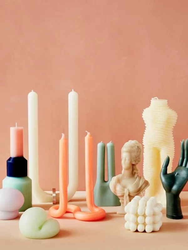 DIY gedrehte Kerzen So machen Sie fabelhafte Twisted Candles selbst