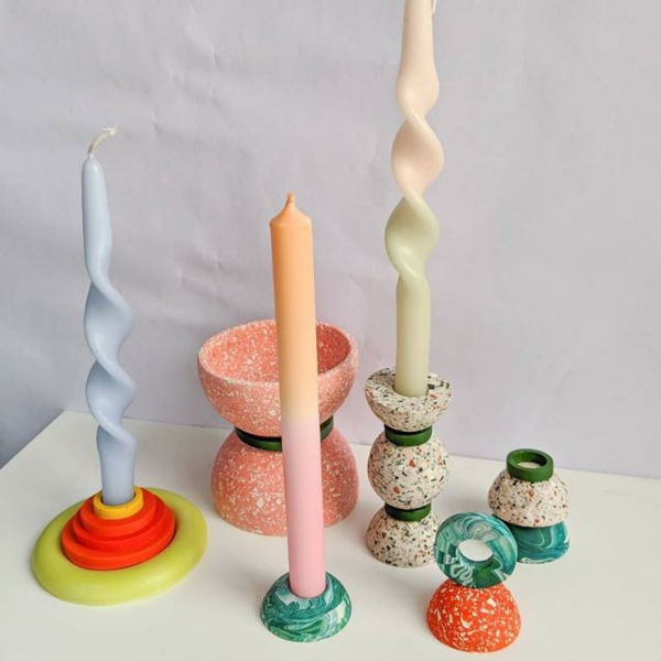 DIY gedrehte Kerzen fabelhafte Twisted Candles selbst