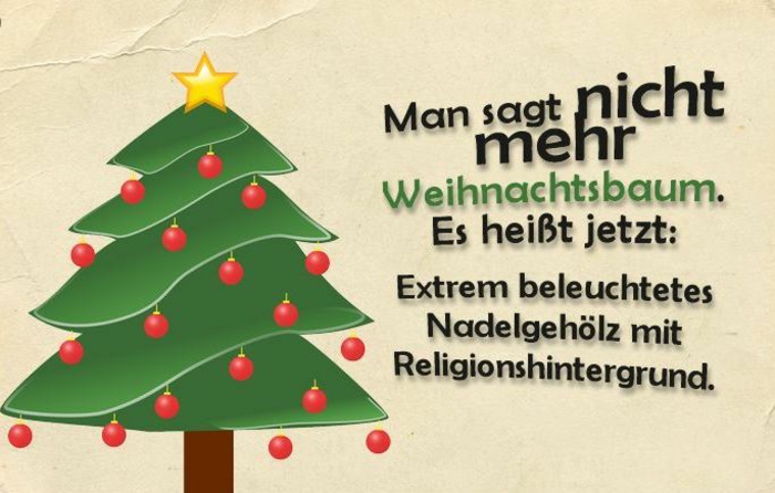 Lustige Weihnachtssprüche und Weihnachtsgrüße, die eine gute Stimmung 