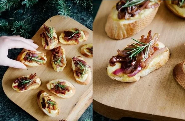 Weihnachtliche Vorspeise zubereiten 10 einfache festliche Fingerfood Ideen Crostini