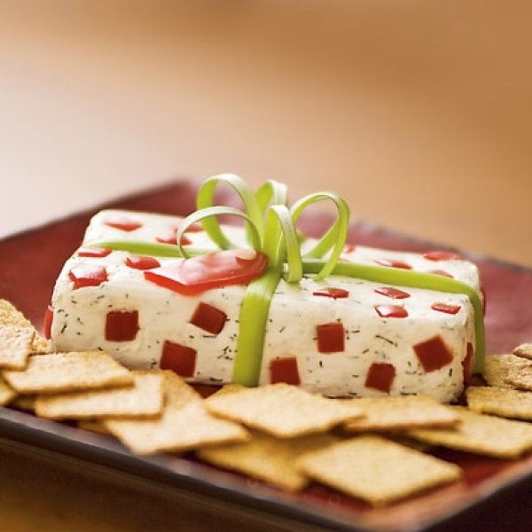 weihnachtliche vorspeise käse gemüse geschenk