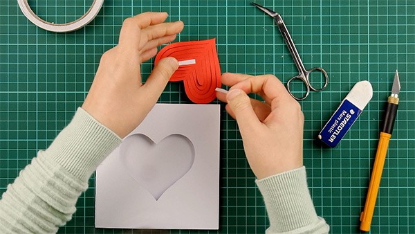 3D Klappkarte basteln zu Valentinstag – coole Ideen und Anleitungen einfache anleitung karte diy