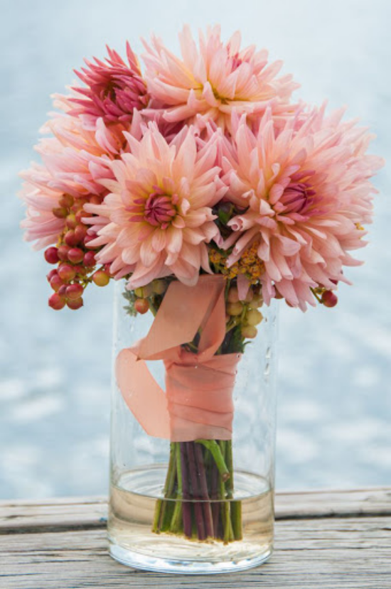 Dahlien wenig bekannte Fakten über Dahlien in Vase aus Glas Schnittblumen einen hohen dekorativen Wert