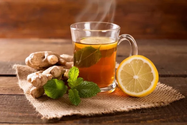 Gesundes Essen in Corona Zeiten Wunderknolle Ingwer Tee gesunde Eigenschaften