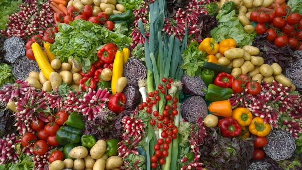 Gesündestes Gemüse Top 5 der nahrhaftesten Sorten buntes gemüse markt vielseitig