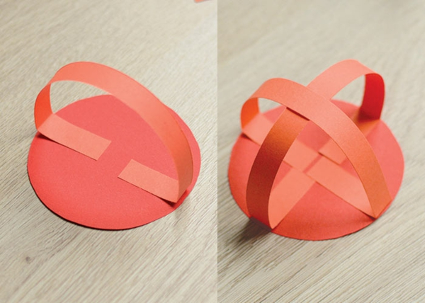 Marienkäfer basteln aus Papier 3D Marienkäfer selber machen