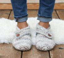 Hausschuhe stricken- warme Füße muss man haben