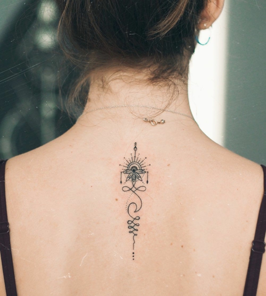 50 Unalome Tattoo Ideen Bedeutung Tipps Und Inspiration