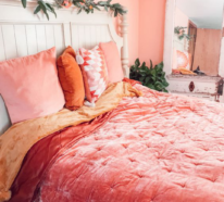 Frühlingsdeko Ideen fürs Schlafzimmer, die viel Romantik und gute Laune mitbringen