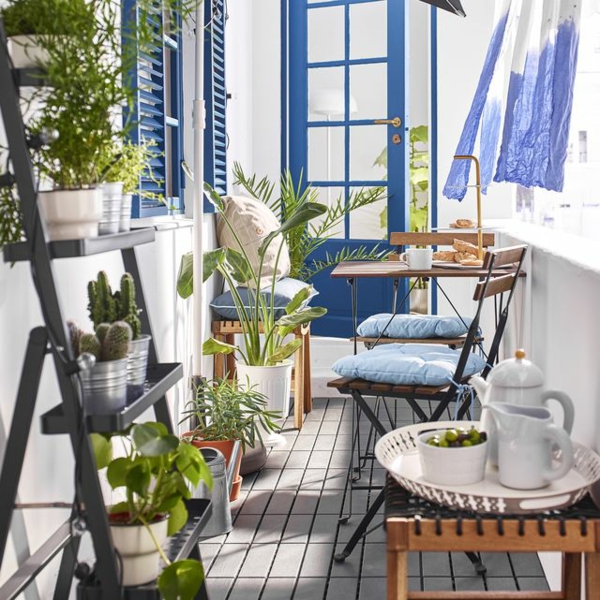 Gartenmöbel Trends 2021 kleine Räume