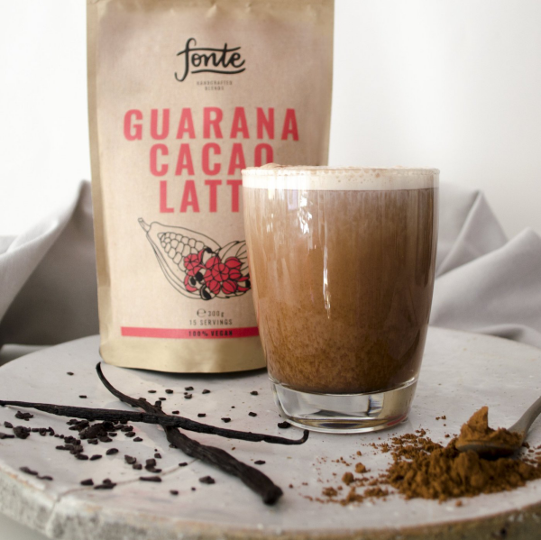 Guarana Kakao Latte schmeckt vorzüglich macht muntert schonende Alternative zu Kaffee
