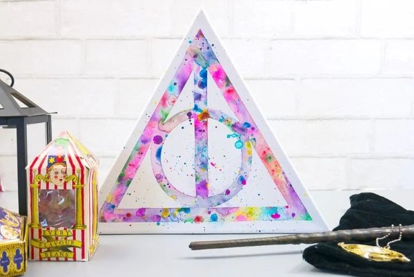 Harry Potter Bastelideen zum 20. Jubiläum – zauberhafte Anleitung für Hexen und Zauberer heiligtümer des todes symbol
