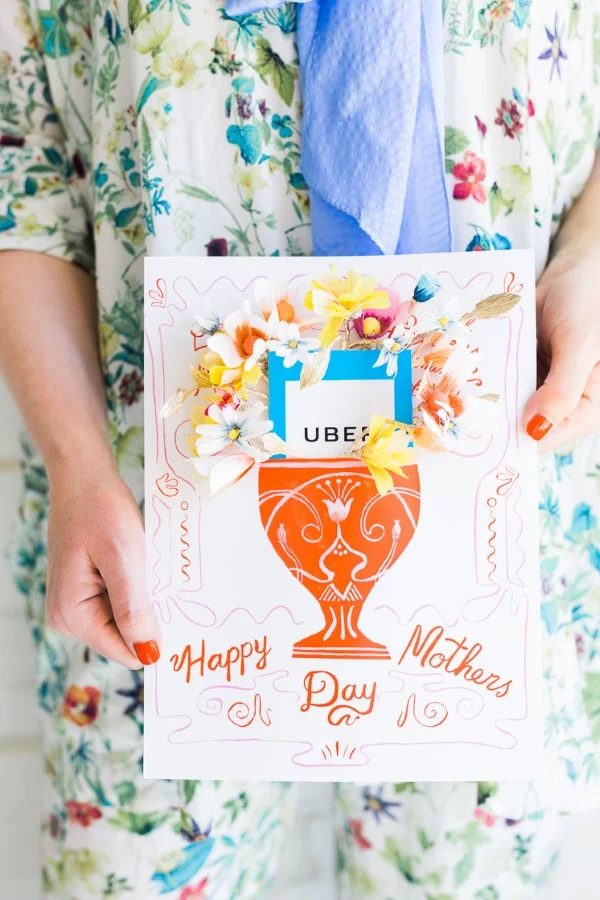 Muttertagskarte basteln – liebevolle Ideen und Anleitungen für Mama schöne große 3d karte