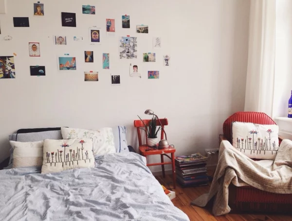 Tumblr Zimmer einrichten Merkmale Schlafzimmer Wanddeko Bilder