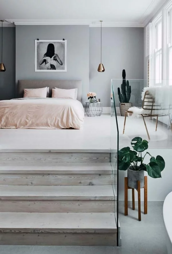 Tumblr Zimmer einrichten Merkmale minimalistisches Schlafzimmer