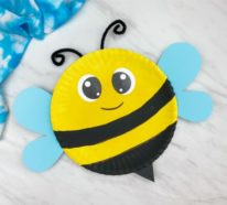 Bienen basteln mit Kindern – 45 DIY Ideen und einfache Anleitungen für noch mehr Bastelspaß
