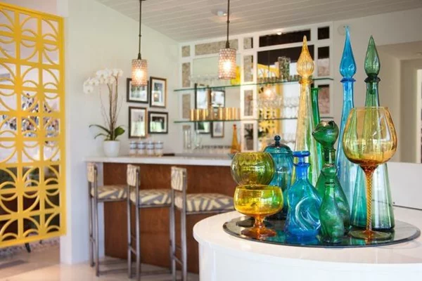 murano glas moderne einrichtungsideen vasen