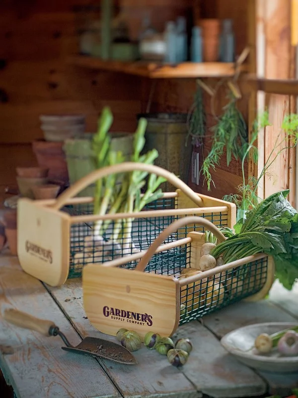 Originelle und praktische Geschenkideen für Gartenbesitzer im Frühling erntekorb praktische geschenke