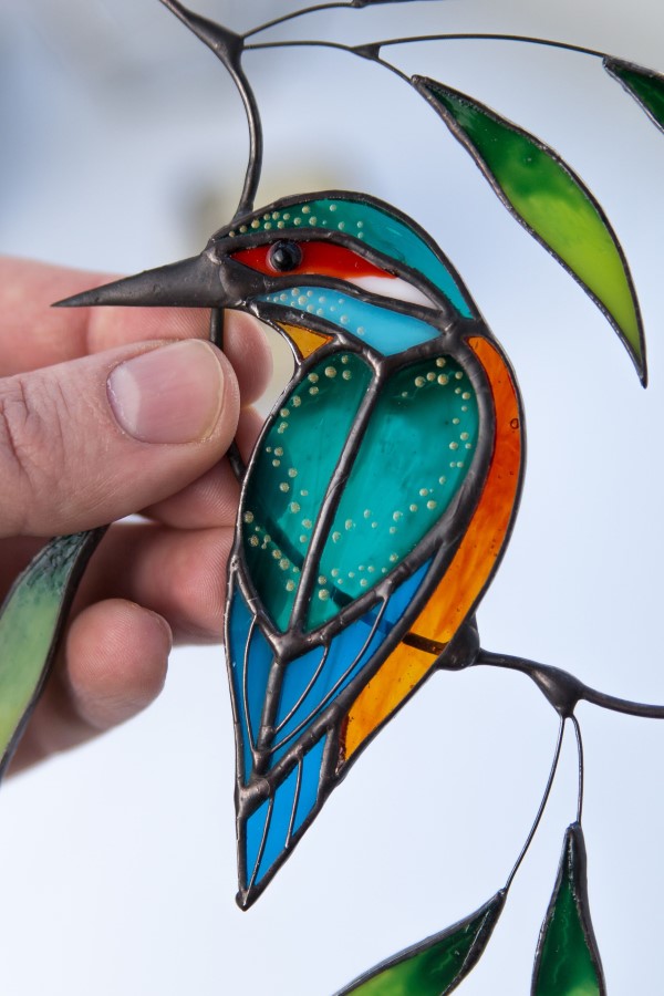 Originelle und praktische Geschenkideen für Gartenbesitzer im Frühling sonnenfänger glas vogel